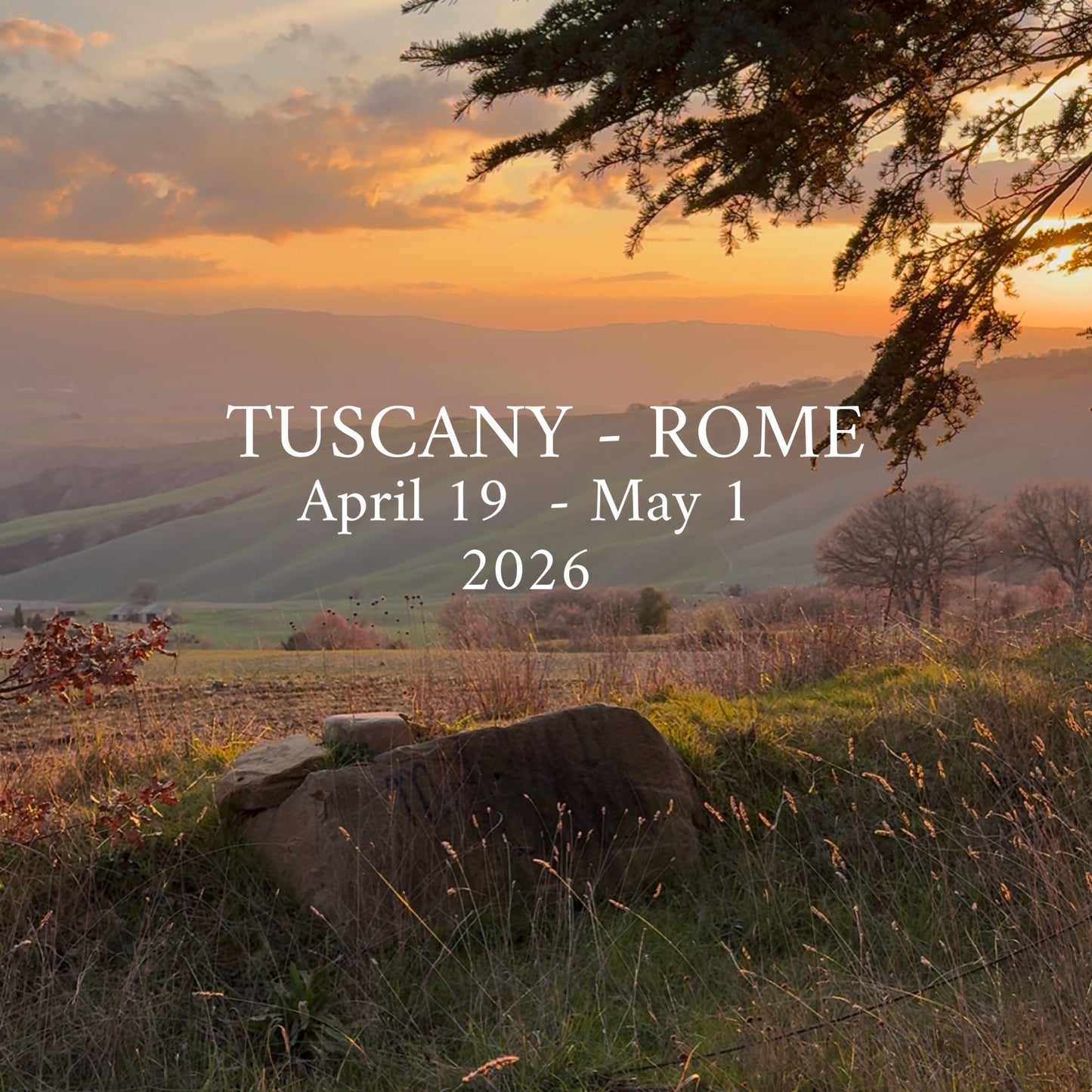 Hike your mind from Tuscany to Rome | April 19- May 1, 2026| RESERVATION