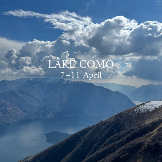 Hike your mind in LAKE COMO | 7–11 April | RESERVATION