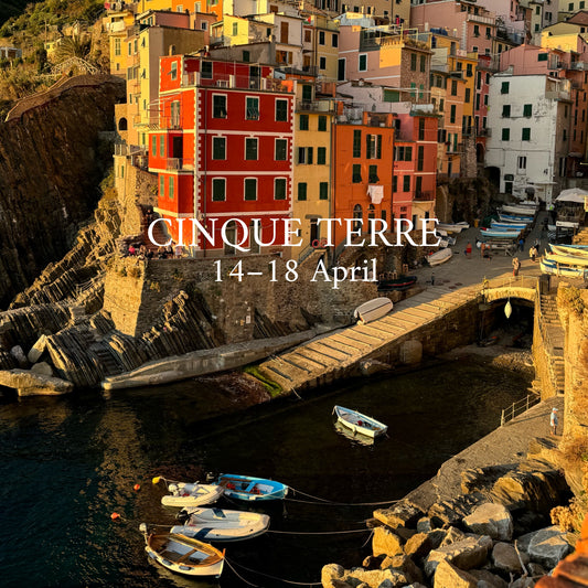 Hike your mind in CINQUE TERRE | April 14 - 18 | RESERVATION