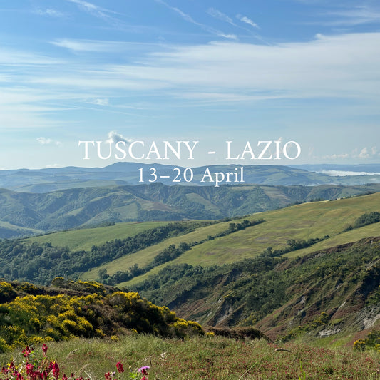 Hike your mind from Tuscany to Lazio | April 13-20 | RESERVATION