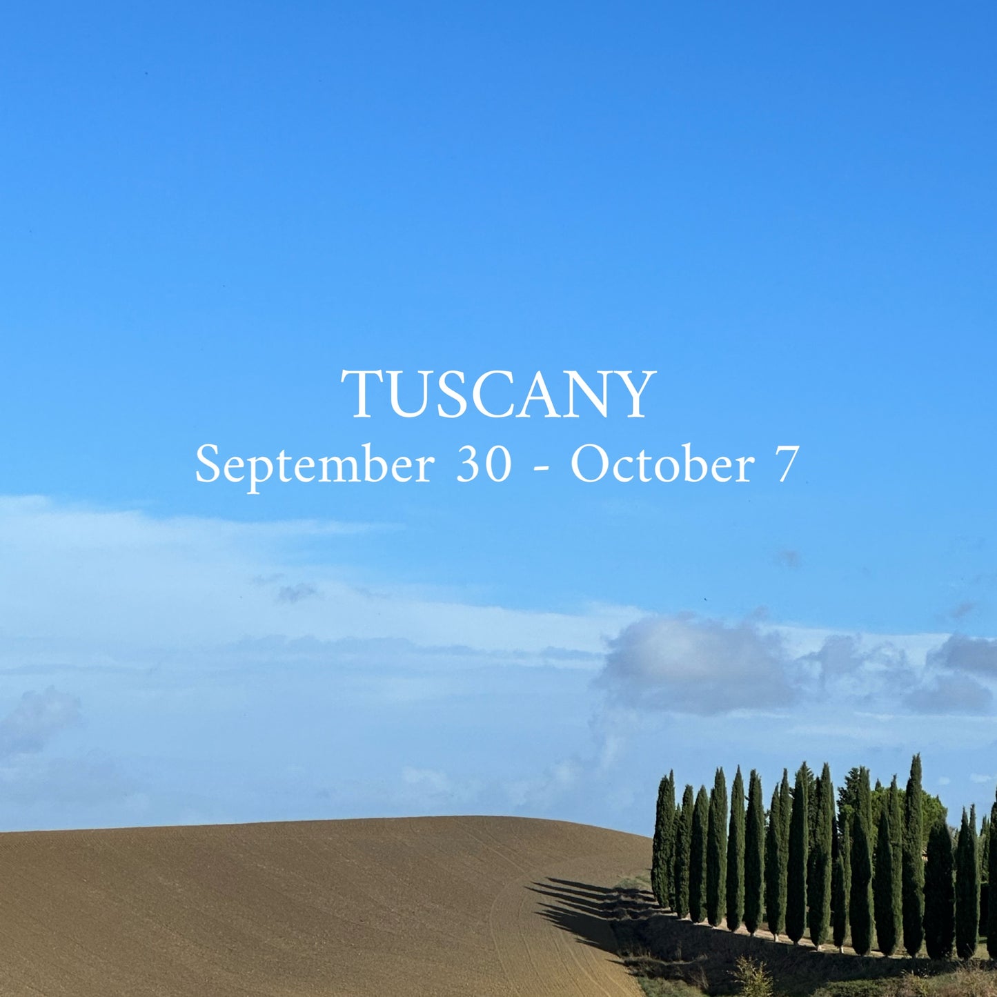 Hike your mind in Tuscany | September 30 - October 7 | RESERVATION