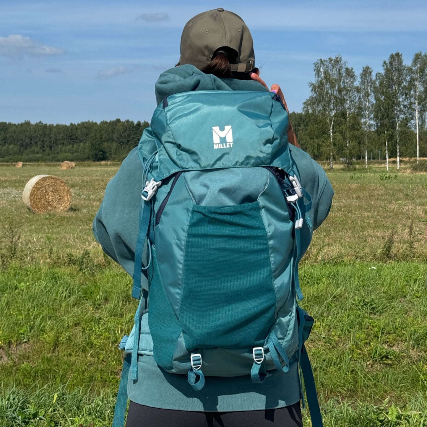 Green Millet backpack 28l