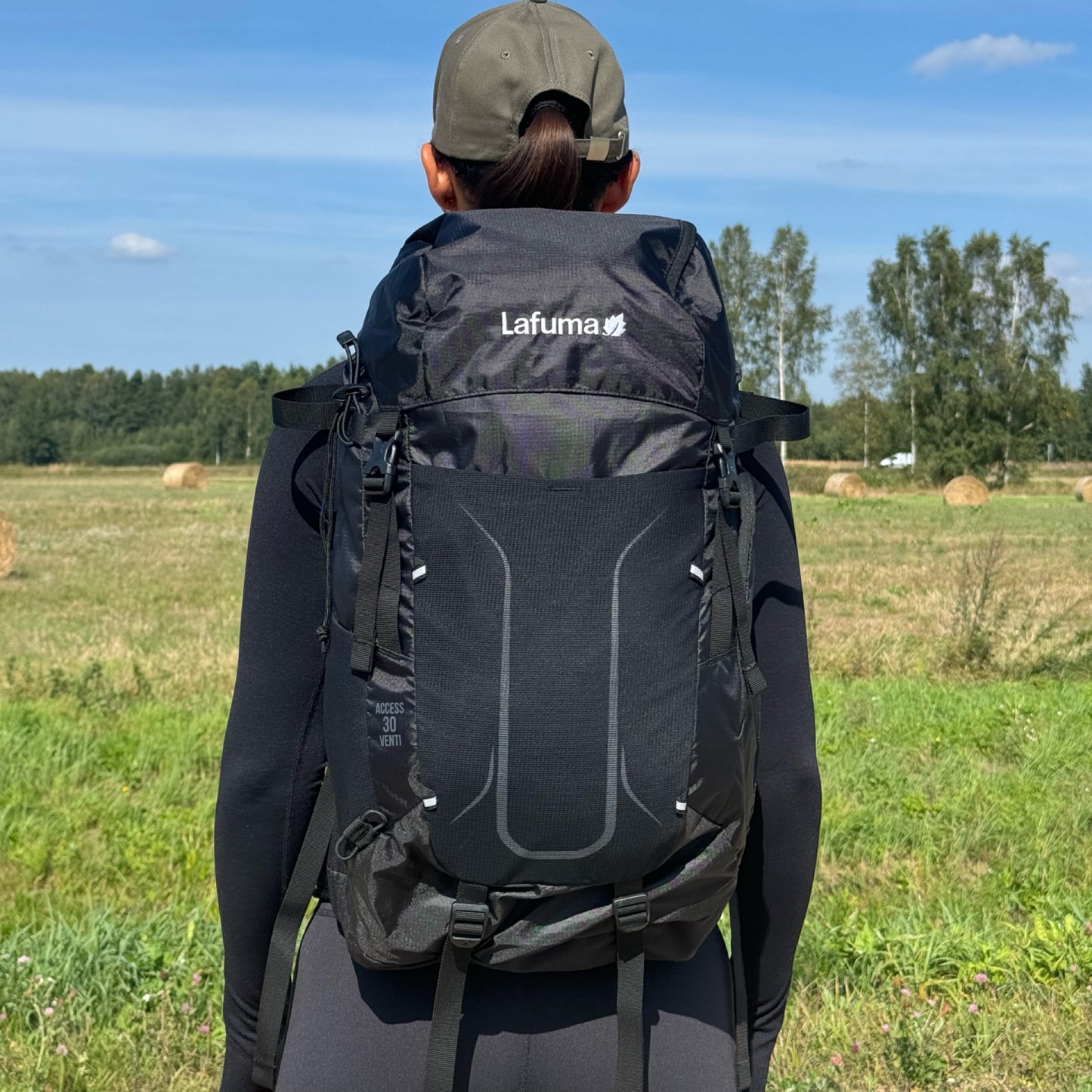 Black Lafuma backpack 30l. II.