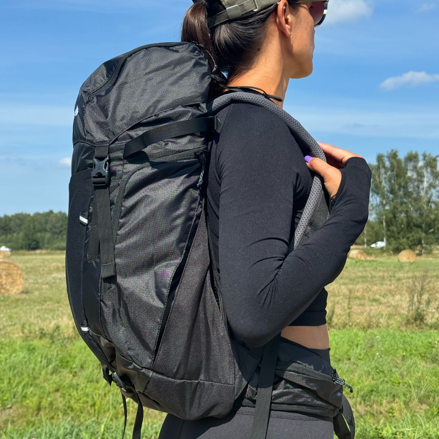 Black Lafuma backpack 30l. II.