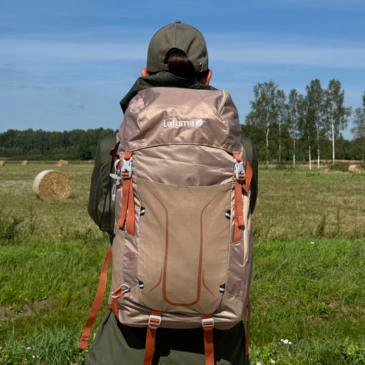 Light brown Lafuma backpack 30l