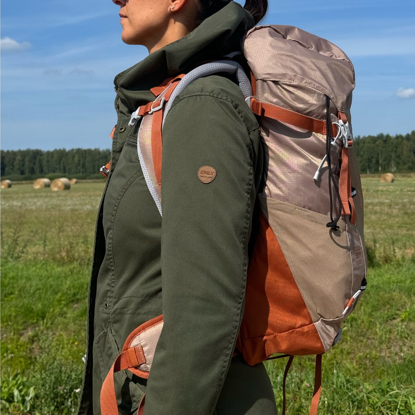 Light brown Lafuma backpack 30l